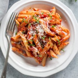 Penne arrabiata
