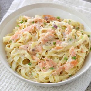 Penne al salmone