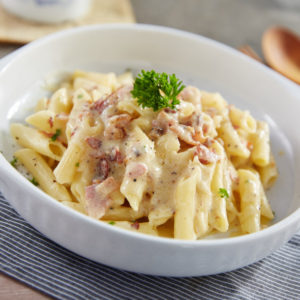 Penne alla carbonara