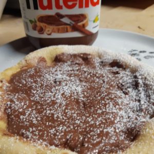 Pizza Nutella